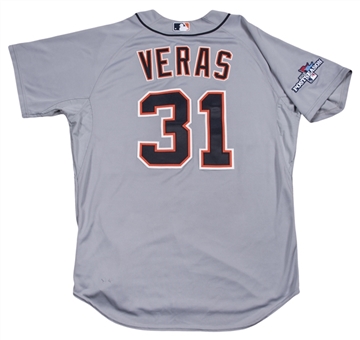 2013 Jose Veras ALCS Game 6 Used Detroit Tigers Road Jersey Used on 10/19/13 (MLB Authenticated)